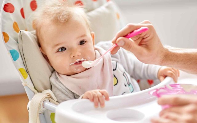 Babies should be fed solid food from 3 months